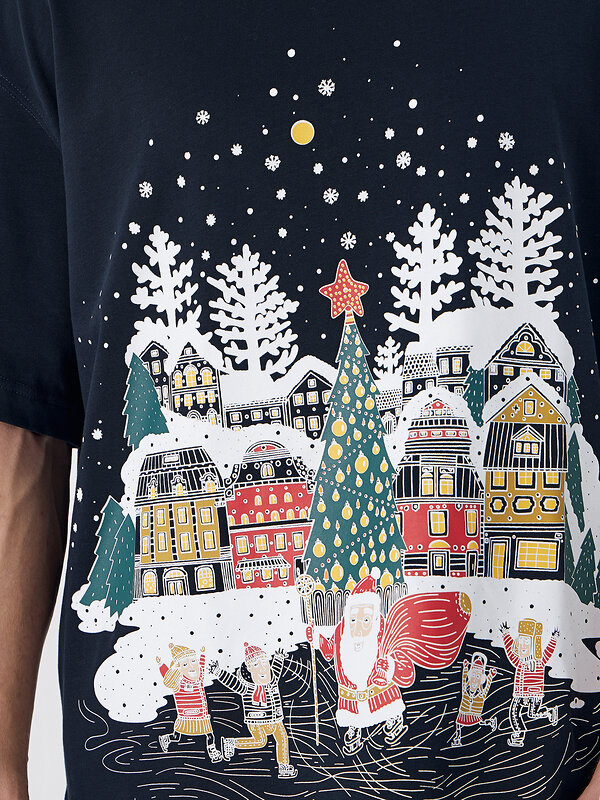 MARK FORMELLE Футболка 584263 111892 неви +печать