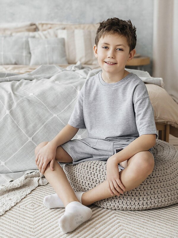 BATIK Комплект 584267 FBP_083 Серый