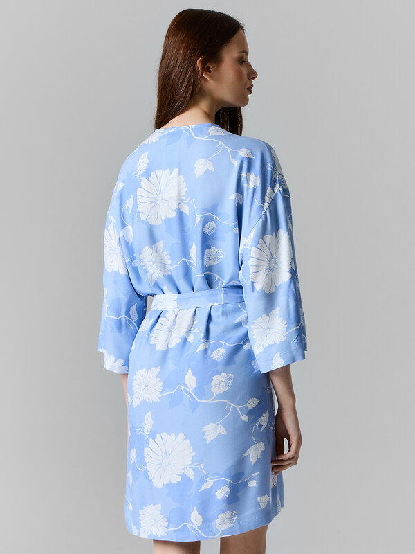MARK FORMELLE Халат 584287 552277 цветы на св.голубом