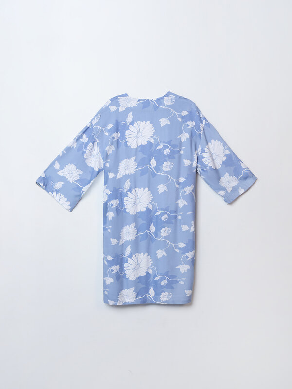 MARK FORMELLE Халат 584287 552277 цветы на св.голубом