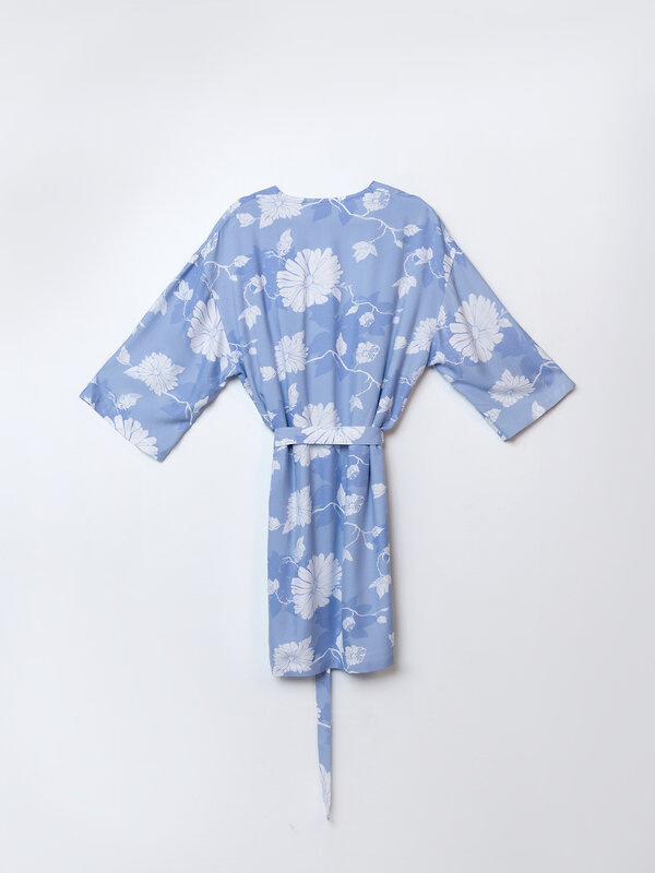 MARK FORMELLE Халат 584287 552277 цветы на св.голубом