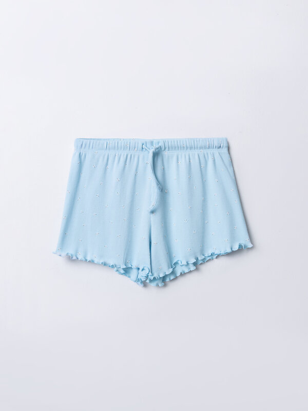 MARK FORMELLE Шорты 584293 132394 ромашки на голубом