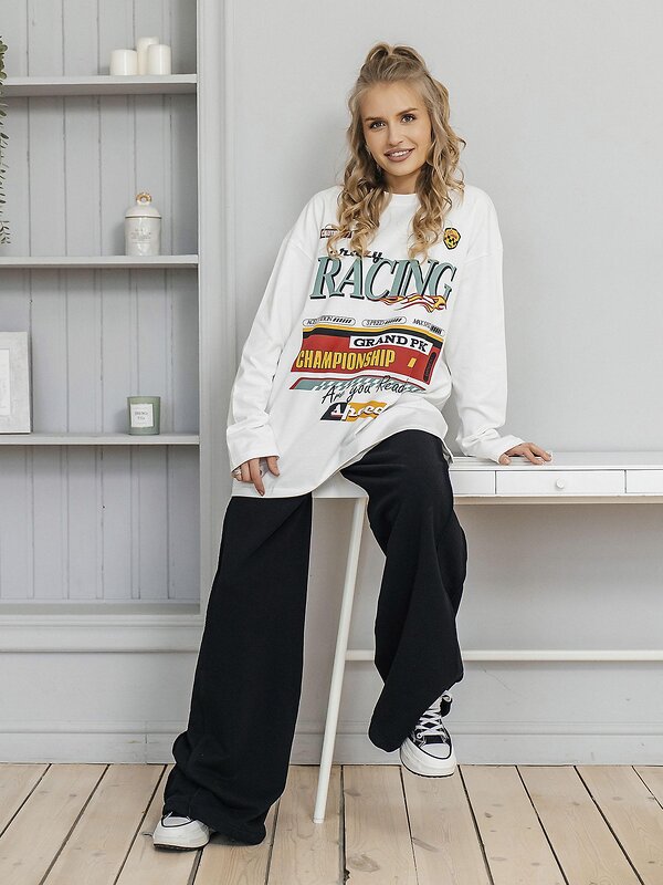 BATIK Свитшот 584328 FBD 010 Молочный