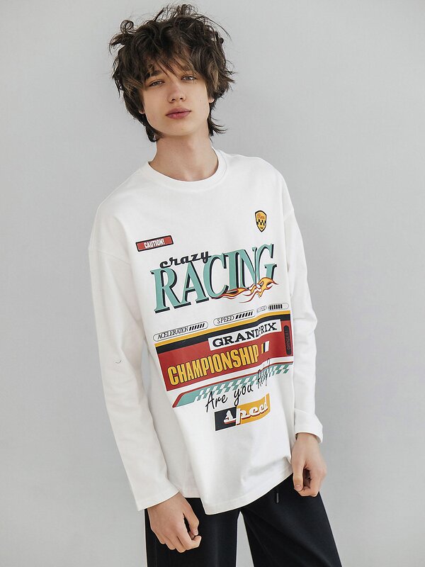 BATIK Свитшот 584328 FBD 010 Молочный