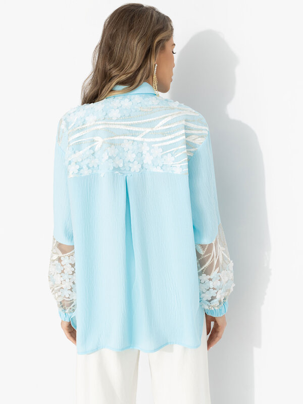 CHARUTTI Рубашка 584334 12628 Голубой