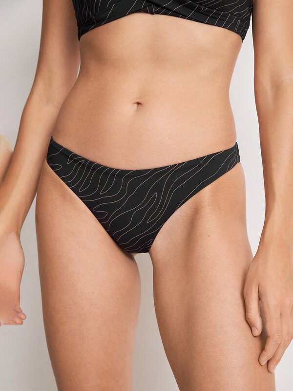 Infinity Lingerie Трусы 584420 31204740086 черно-медный принт
