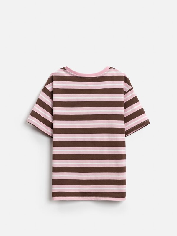Acoola Футболка 584447 20240510053 бордовая полоска