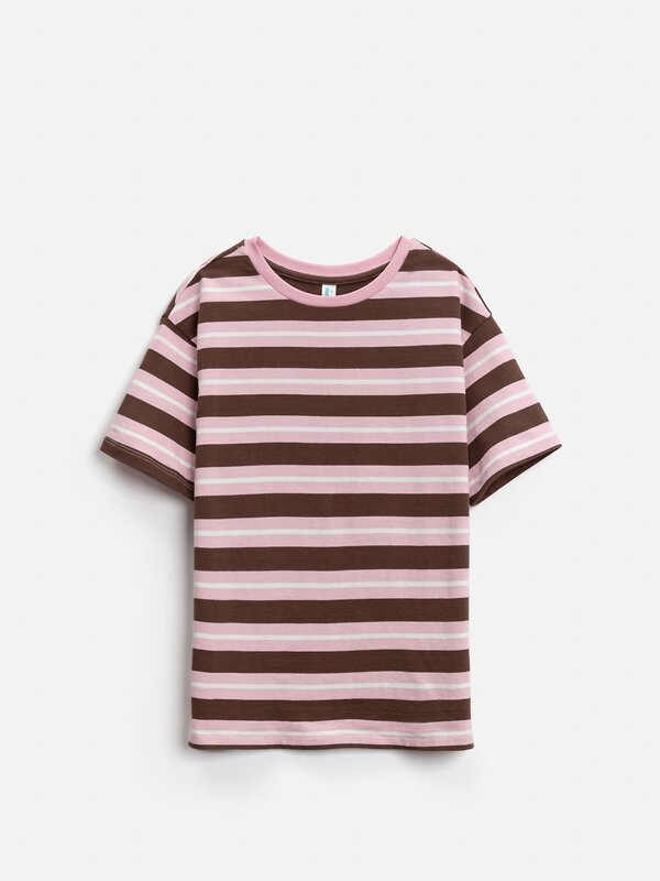 Acoola Футболка 584447 20240510053 бордовая полоска