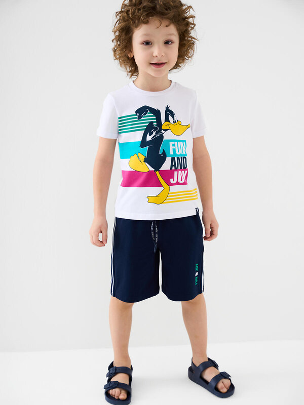 PLAYTODAY Шорты 584474 12612120 тёмно-синий,зеленый