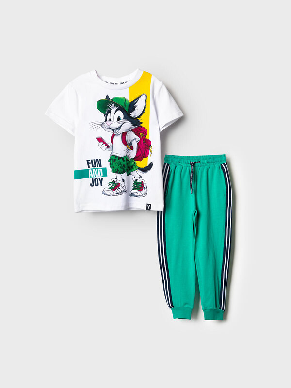 PLAYTODAY Комплект 584475 12612121 белый,зеленый