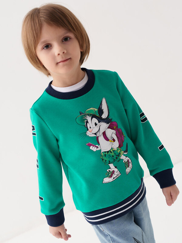 PLAYTODAY Толстовка 584477 12612124 зеленый