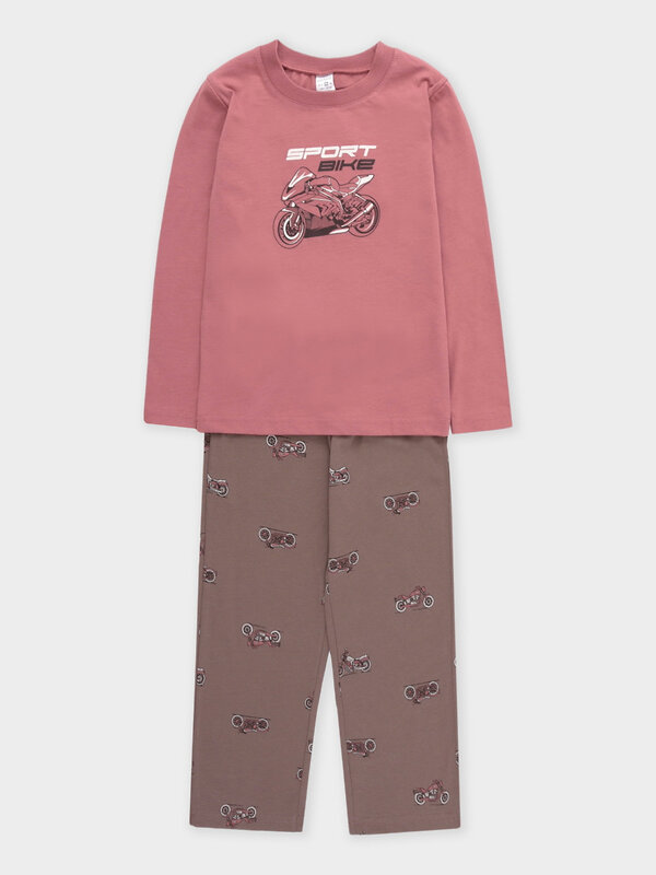 CROCKID Пижама 584496 К 1600 коричневый