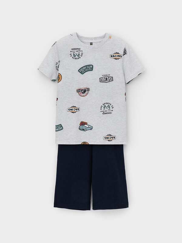 CROCKID Пижама 584498 К 1614 светло-серый5