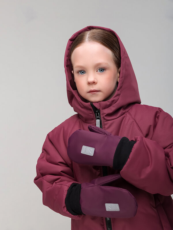 Bodo Варежки 584504 61-2MU сливовый