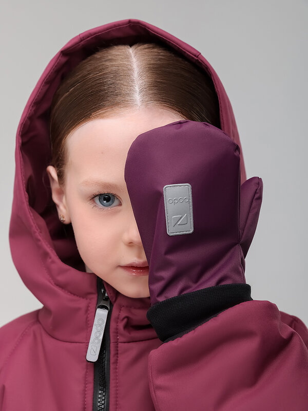 Bodo Варежки 584504 61-2MU сливовый