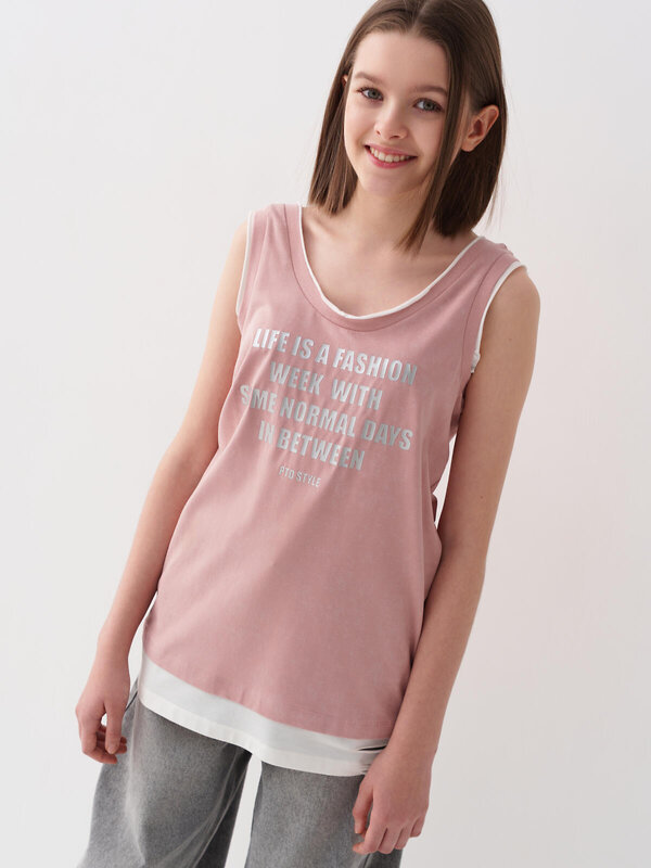 PLAYTODAY Майка 584517 12621136 светло-розовый