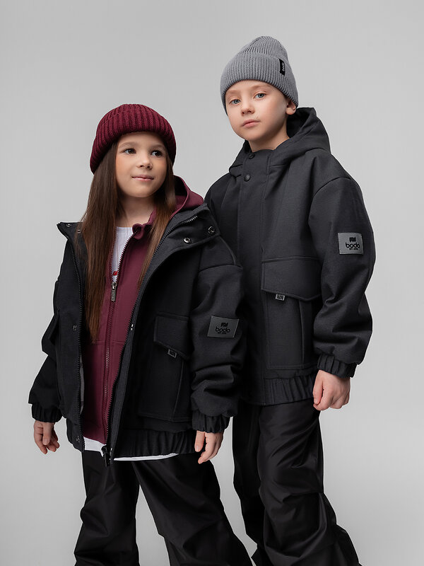 Bodo Куртка 584538 32-89MU черный джинсовый