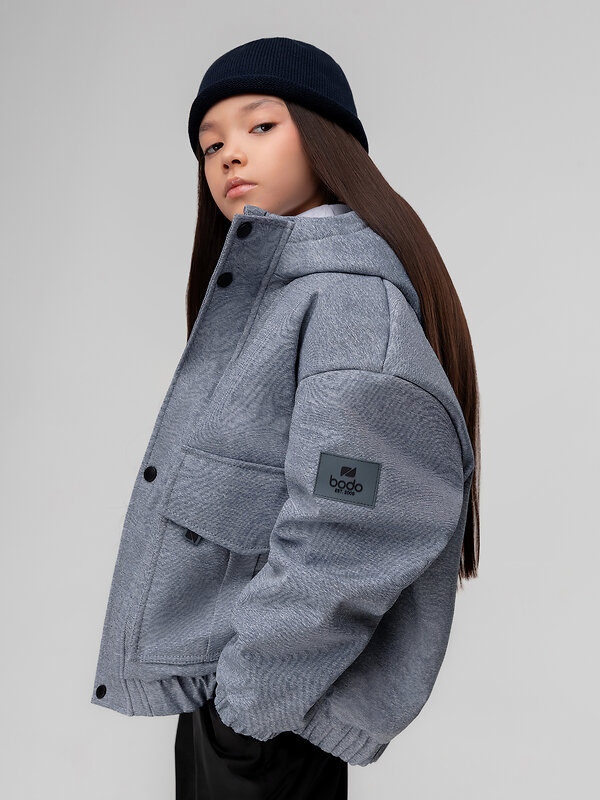 Bodo Куртка 584539 32-89MU голубой джинсовый