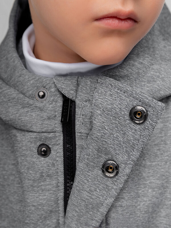 Bodo Куртка 584540 32-89MU серый джинсовый