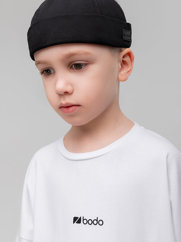 Bodo Футболка 584546 4-483MU белый (черный)