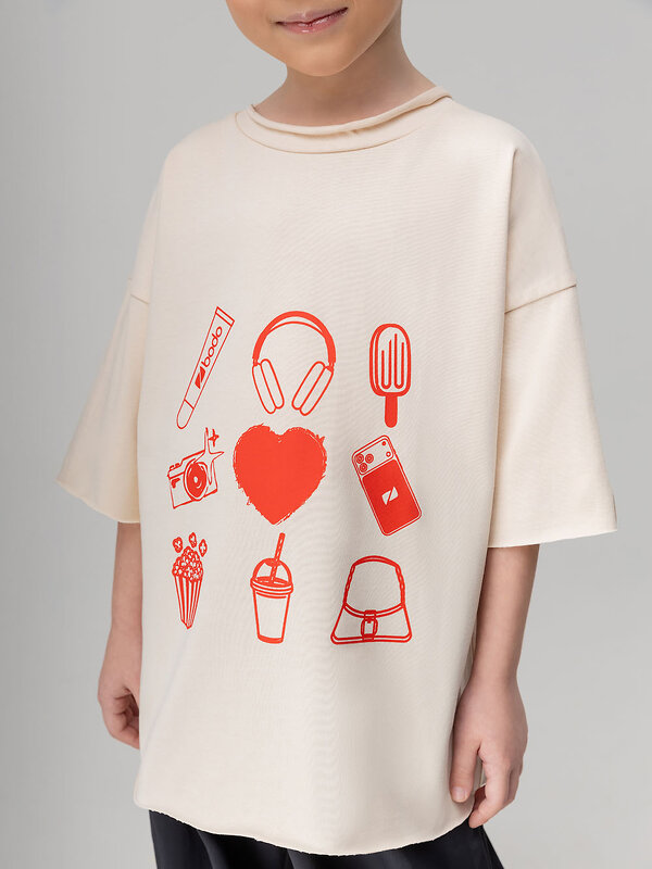 Bodo Футболка 584548 4-485MU экрю