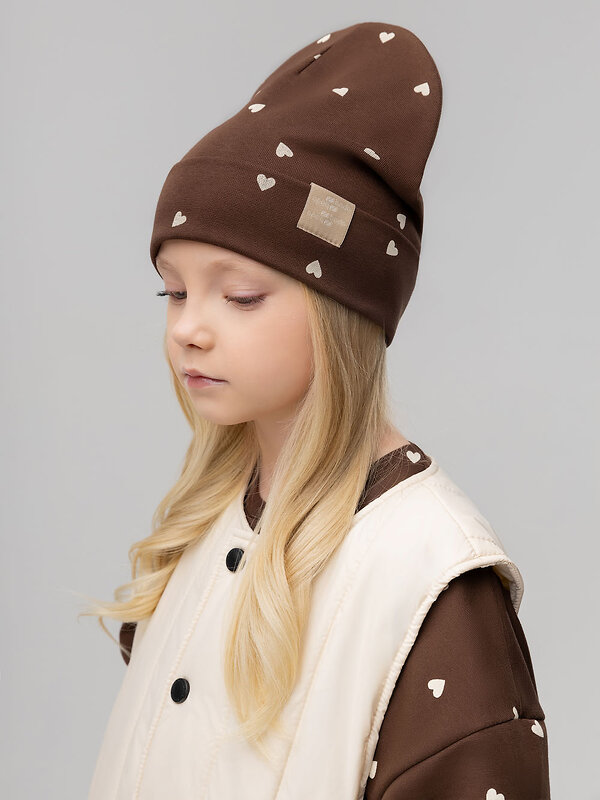 Bodo Шапка 584551 10-298MU коричневый (экрю)