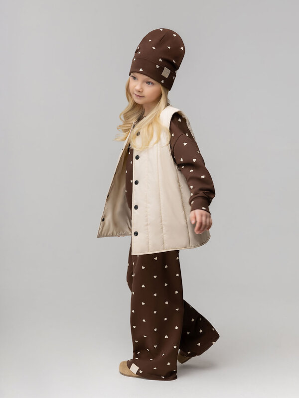 Bodo Шапка 584551 10-298MU коричневый (экрю)