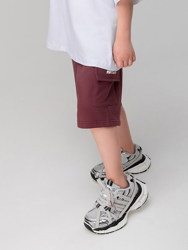 Bodo Шорты 584552 8-89МU бордовый (белый)