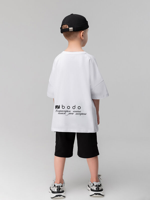 Bodo Шорты 584553 8-89МU черный (белый)