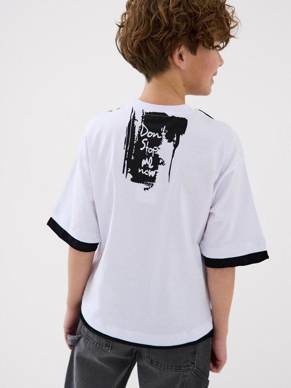 PLAYTODAY Фуфайка 584554 12611303 белый,черный