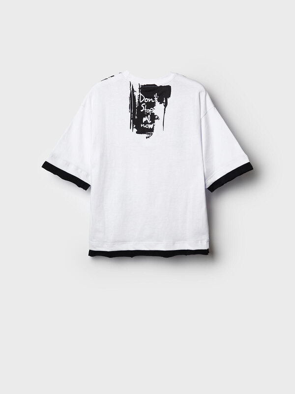 PLAYTODAY Фуфайка 584554 12611303 белый,черный