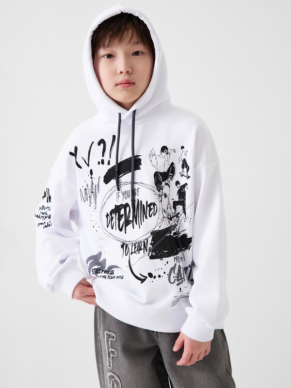 PLAYTODAY Толстовка 584556 12611308 белый