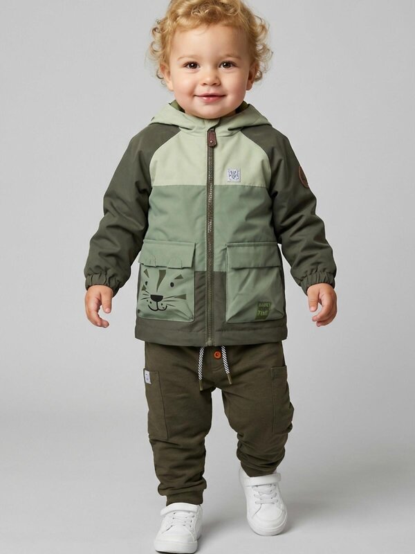 PLAYTODAY Куртка 584561 12613017 светло-зеленый,зеленый,темно-зеленый