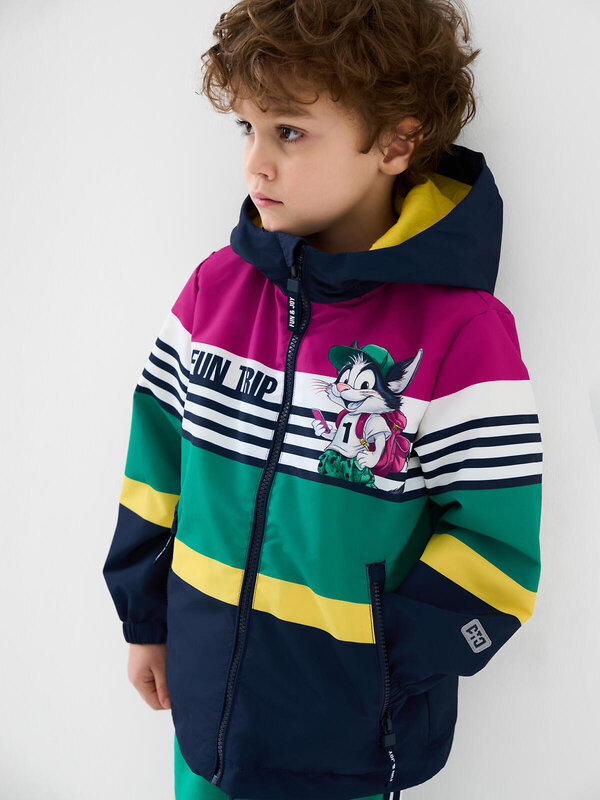 PLAYTODAY Куртка 584568 12612123 белый,тёмно-синий