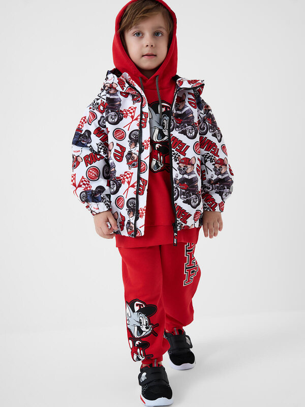 PLAYTODAY Куртка 584579 12612020 белый,красный,черный