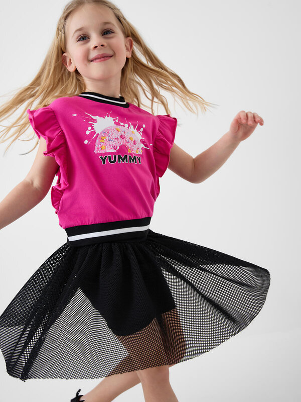 PLAYTODAY Юбка-шорты 584596 12622275 черный