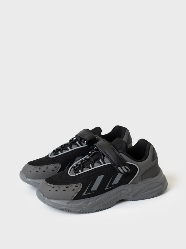 PLAYTODAY Полуботинки 584651 12611724 черный,серый