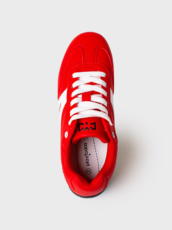PLAYTODAY Полуботинки 584659 12611717 красный,белый
