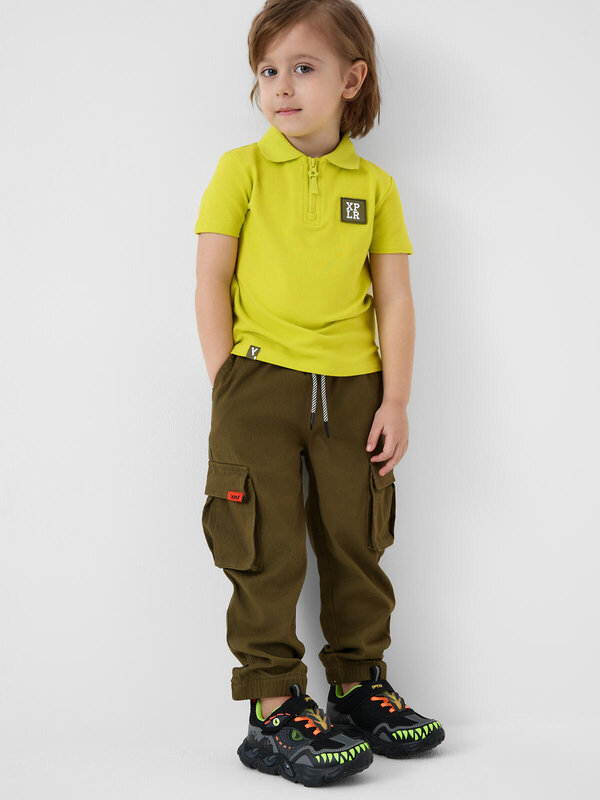 PLAYTODAY Полуботинки 584672 12612711 черный,серый