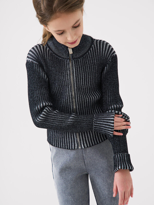 PLAYTODAY Кардиган 584681 12621568 темно-серый