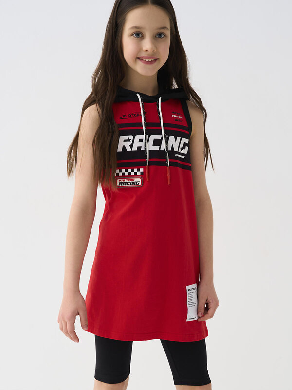 PLAYTODAY Платье 584697 12621355 черный,красный