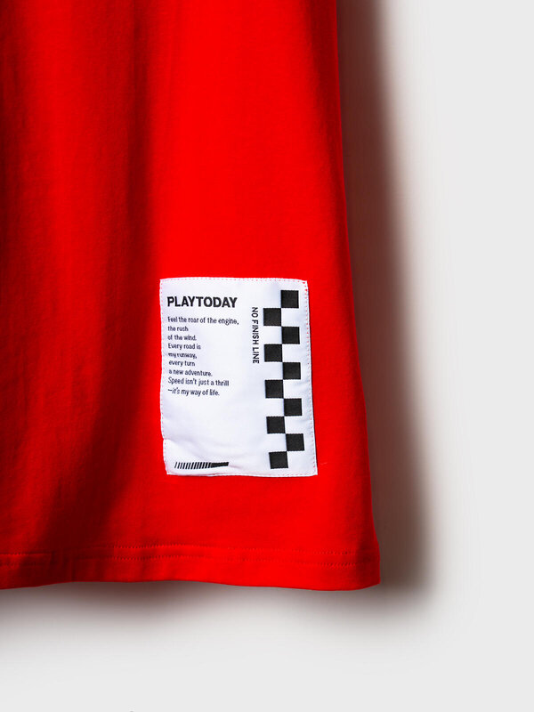 PLAYTODAY Платье 584697 12621355 черный,красный