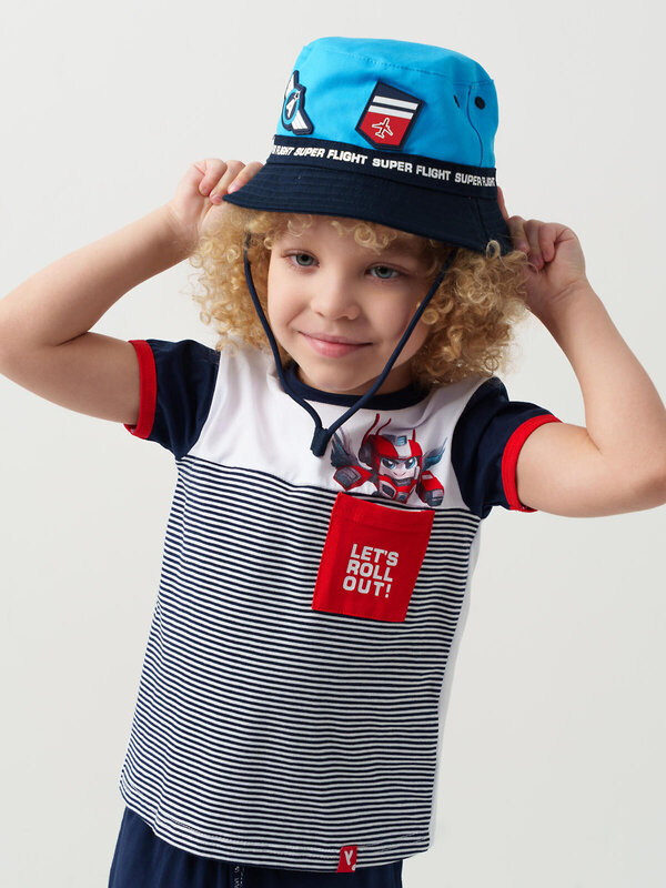 PLAYTODAY Панама 584717 12612047 тёмно-синий,ярко-синий