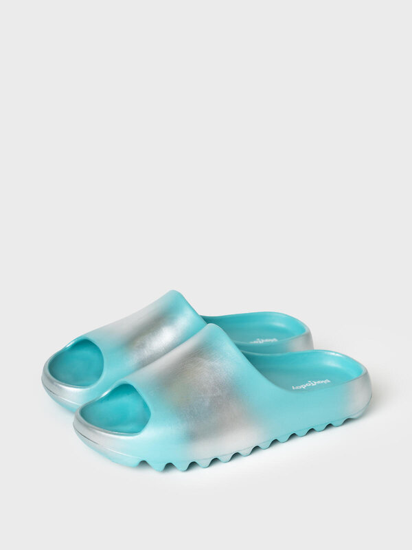 PLAYTODAY Сабо 584749 12621706 бирюзовый,серебряный