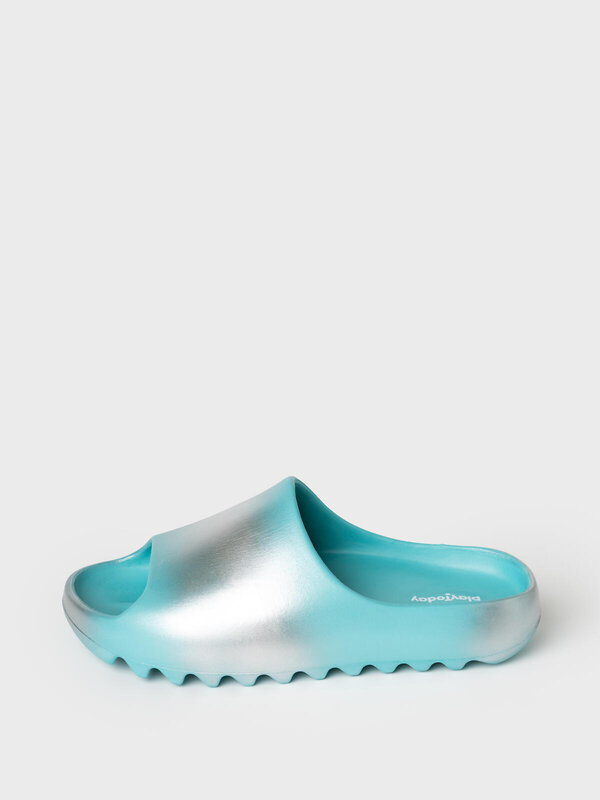 PLAYTODAY Сабо 584749 12621706 бирюзовый,серебряный