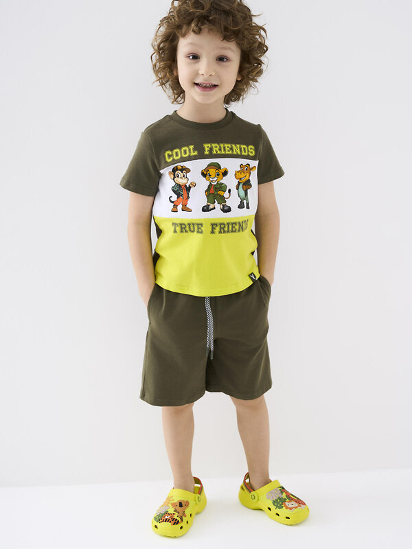 PLAYTODAY Комплект 584834 12612347 белый,светло-зеленый,темно-зеленый