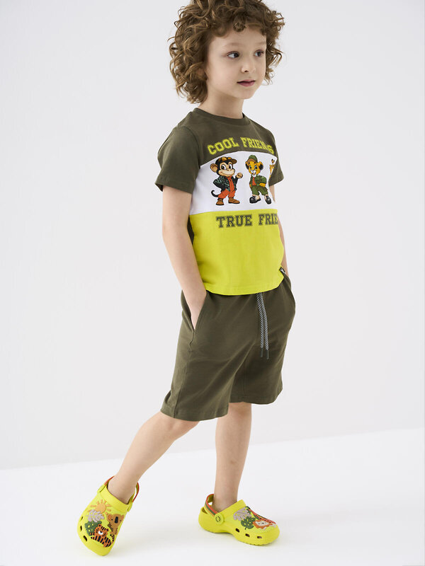 PLAYTODAY Комплект 584834 12612347 белый,светло-зеленый,темно-зеленый