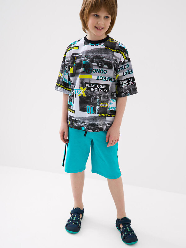 PLAYTODAY Сандалии 584843 12611725 тёмно-синий