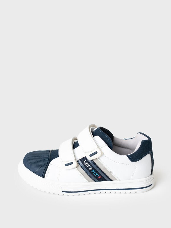 PLAYTODAY Полуботинки 584848 12612727 белый,тёмно-синий
