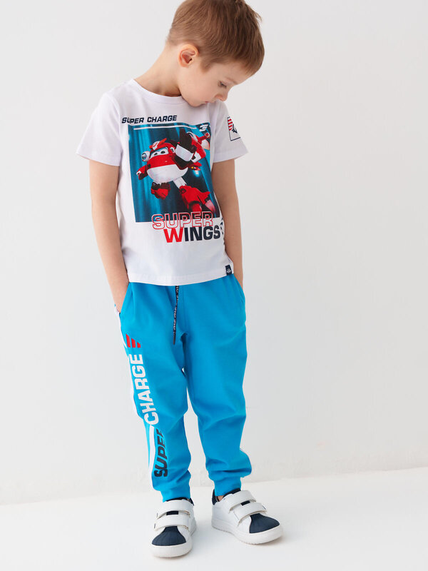 PLAYTODAY Полуботинки 584848 12612727 белый,тёмно-синий